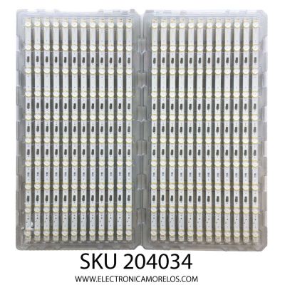 KIT DE LEDS PARA TV SAMSUNG NUEVOS / 48 PZ ORIGINAL / NUMERO DE PARTE BN96-48107A / Q70-82S-10EA-R00 / PANEL CY-TR082FLLV2H / MODELOS QN82Q70RAFXZA / QN82Q7DRAFXZA / QN82Q70RAFXZX / QE82Q77RAUX / QE82Q77RAUX / GQ82Q70RGTX / QE82Q70RAUXUA / QE82Q70RAUXCE 